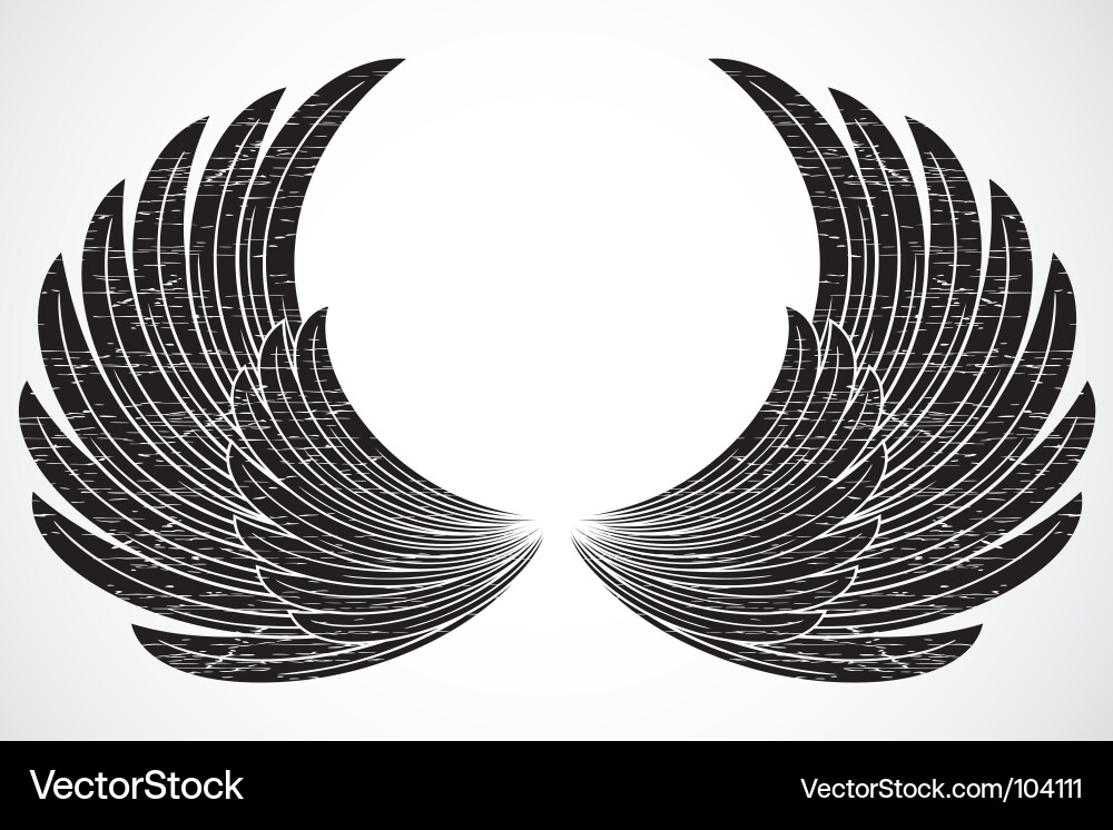 Print design traced Vector Image