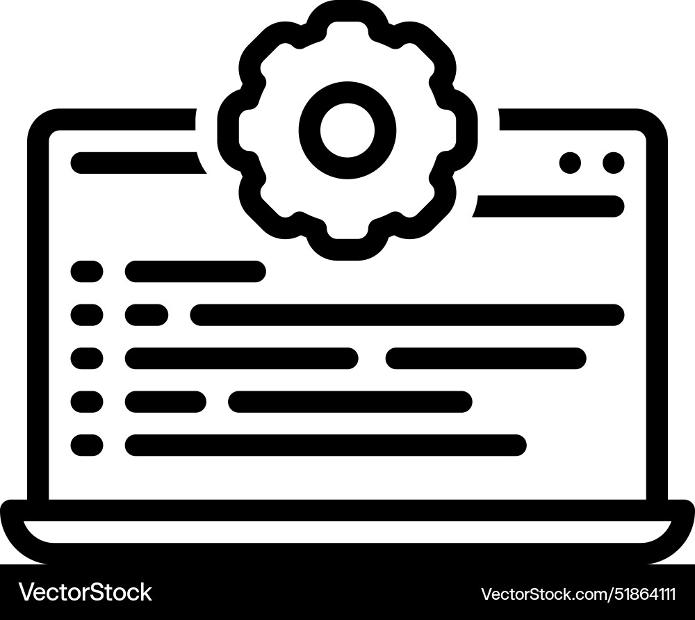 Program Royalty Free Vector Image - VectorStock