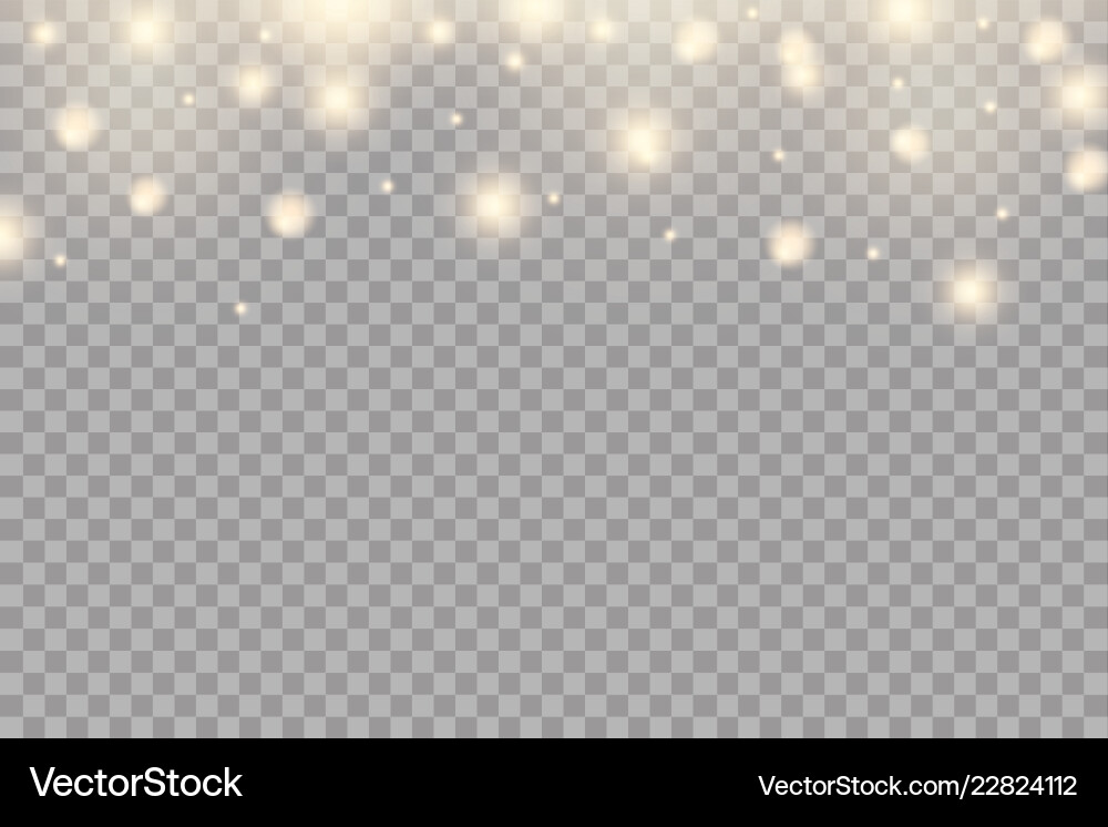 Glow light effect christmas Glow light effect christmas vector image