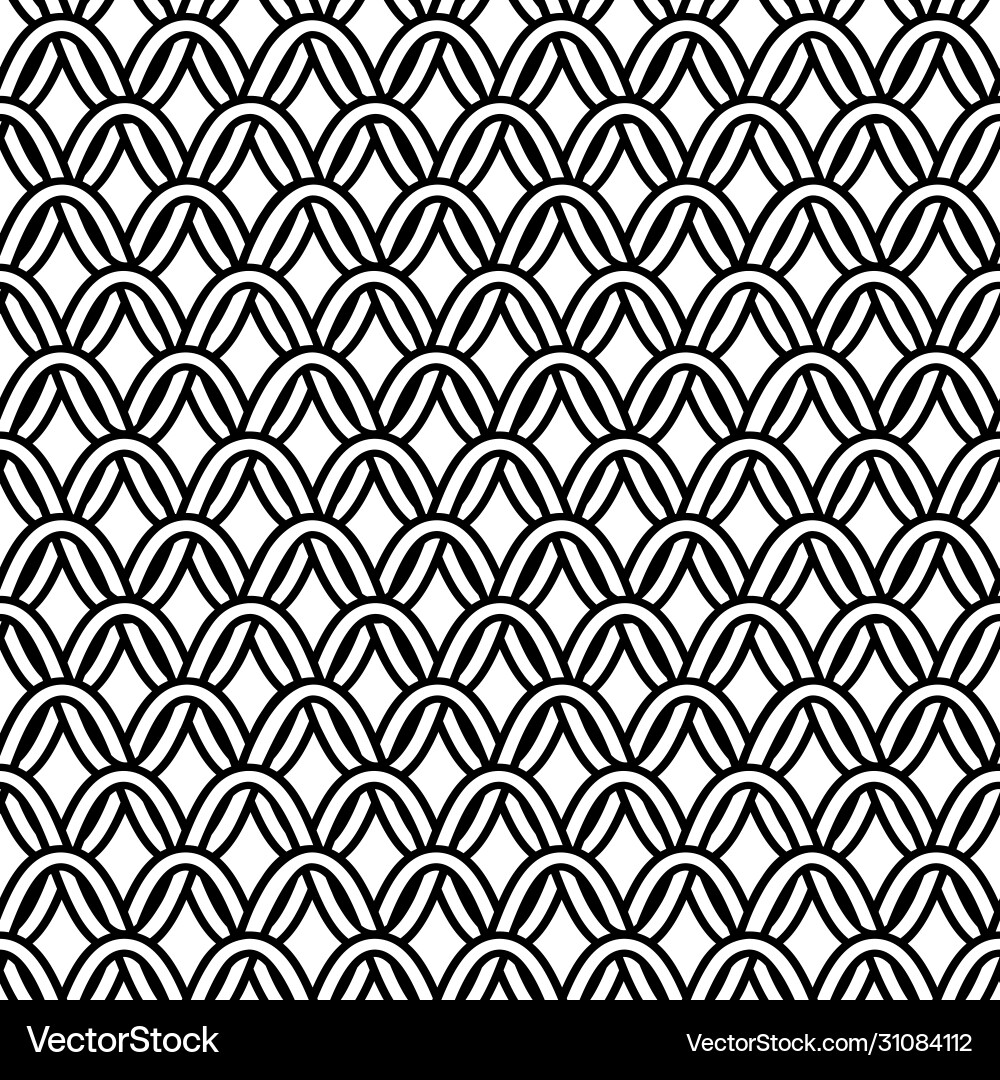Monochrome seamless pattern with abstract Monochrome seamless pattern with abstract vector image