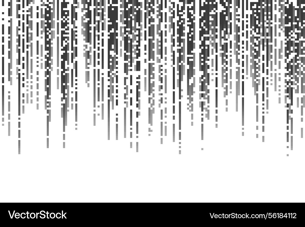 Pixel pattern gradient horizontal speed Pixel pattern gradient horizontal speed vector image