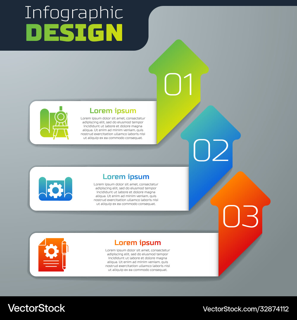 Set graphing paper and compass Set graphing paper and compass vector image