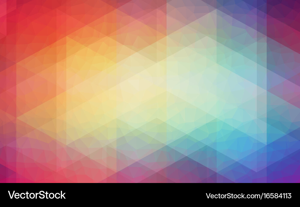 Abstract 2d background with triangle shapes Vector Image