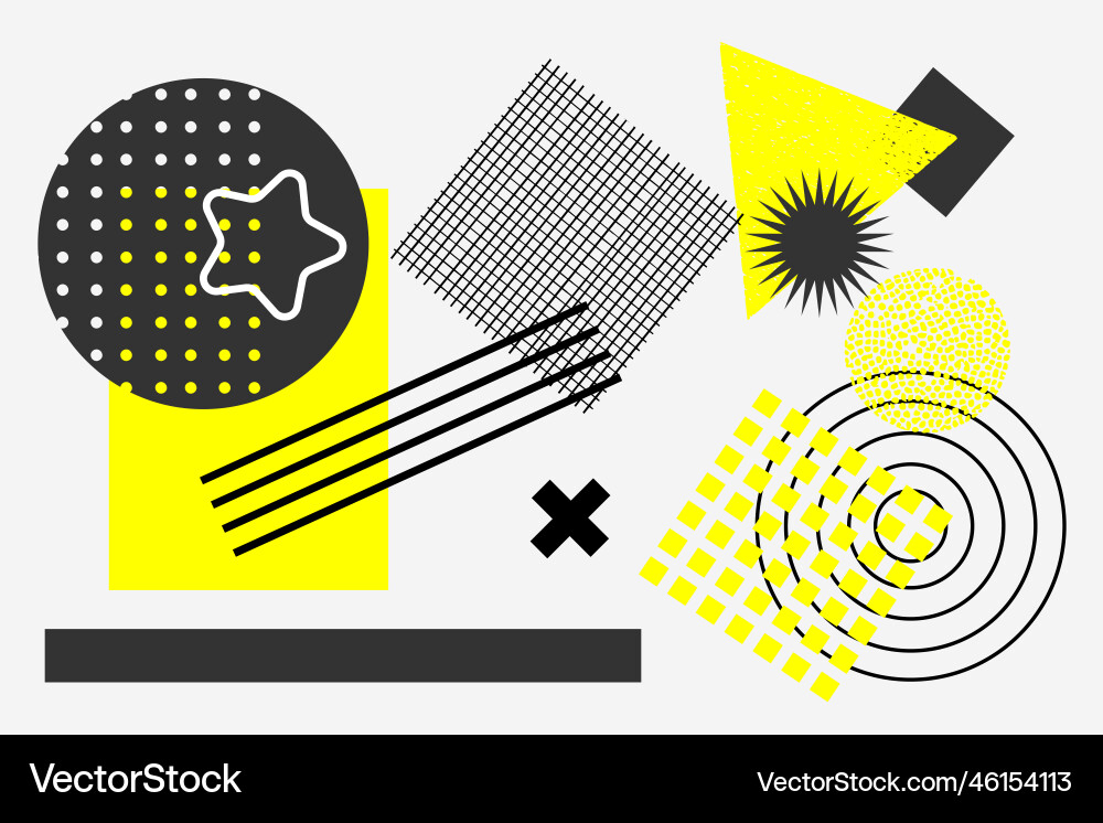 Abstract background with shapes and lines Abstract background with shapes and lines Vector Image