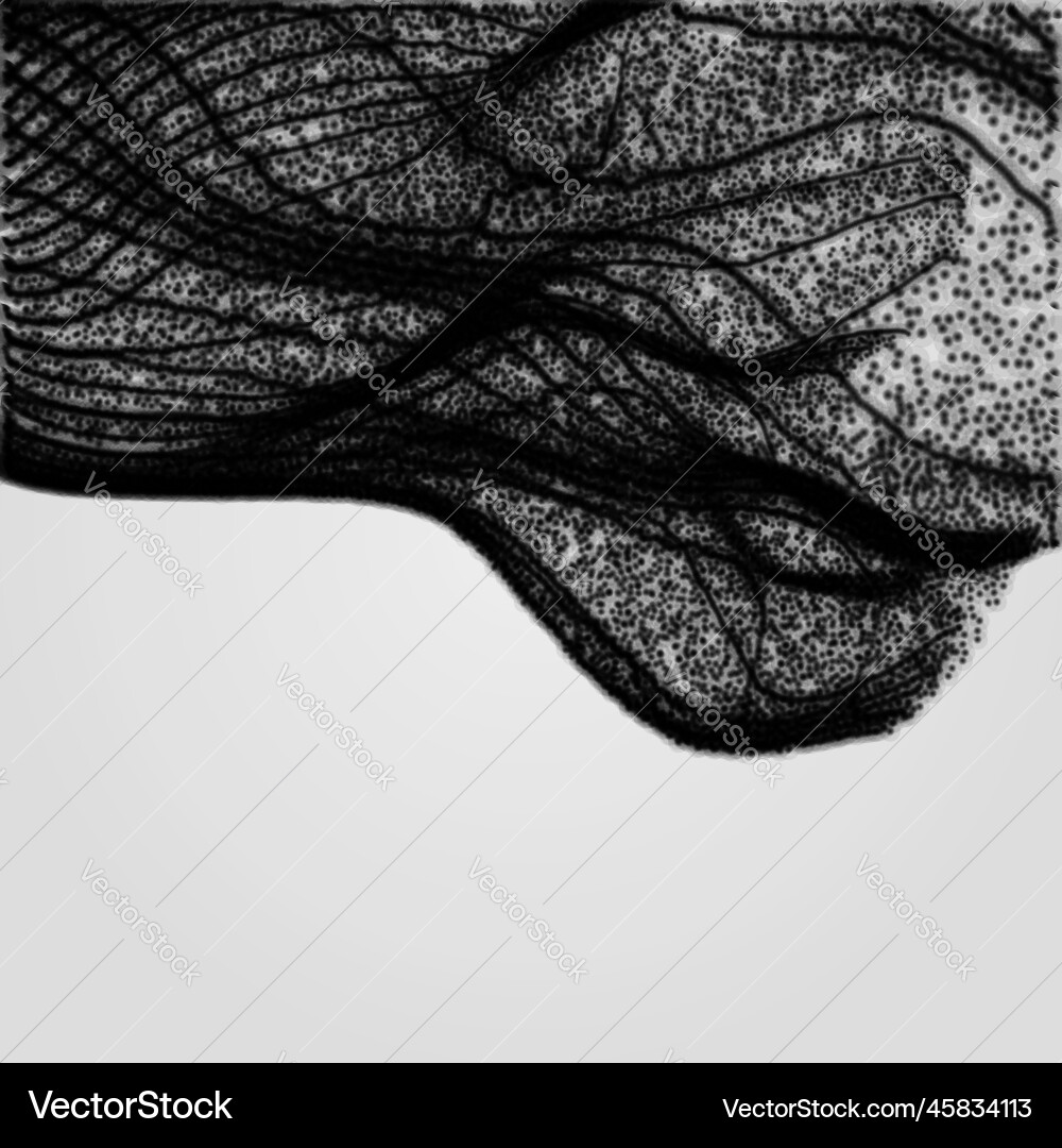 Array with dynamic particles 3d technology style Array with dynamic particles 3d technology style vector image