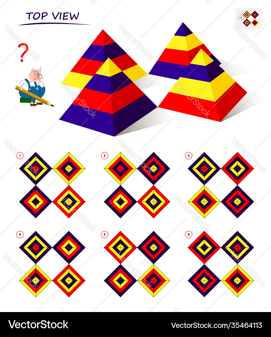 Logisches Puzzle-Spiel für Kinder und Erwachsene finden Logisches Puzzle-Spiel für Kinder und Erwachsene finden vektorbild