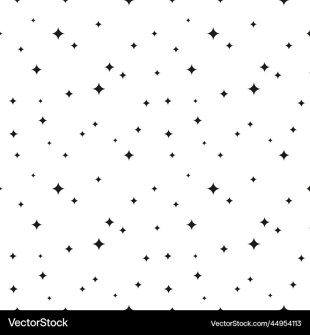 Seamless pattern with four pointed stars Seamless pattern with four pointed stars vector image