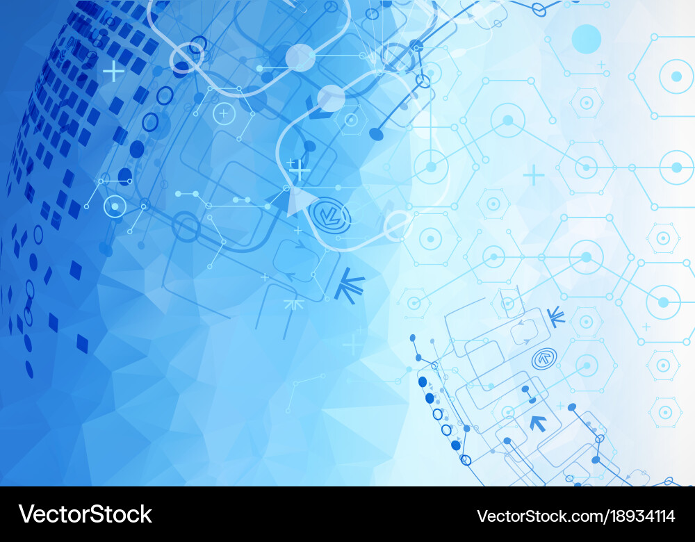 Abstract Technology Background Vector Image