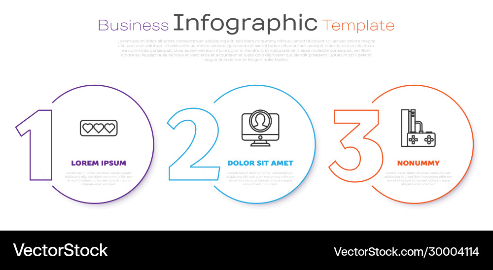 Set line like and heart create account screen Vector Image