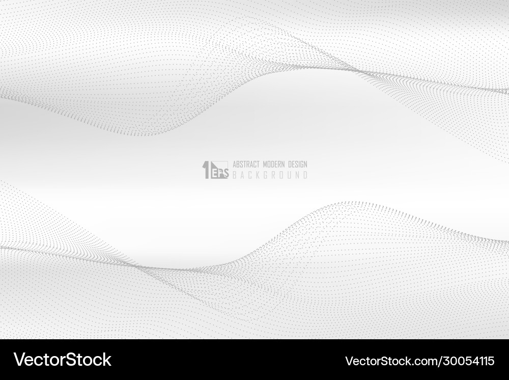 Abstract dot pattern tech particle design Abstract dot pattern tech particle design vector image
