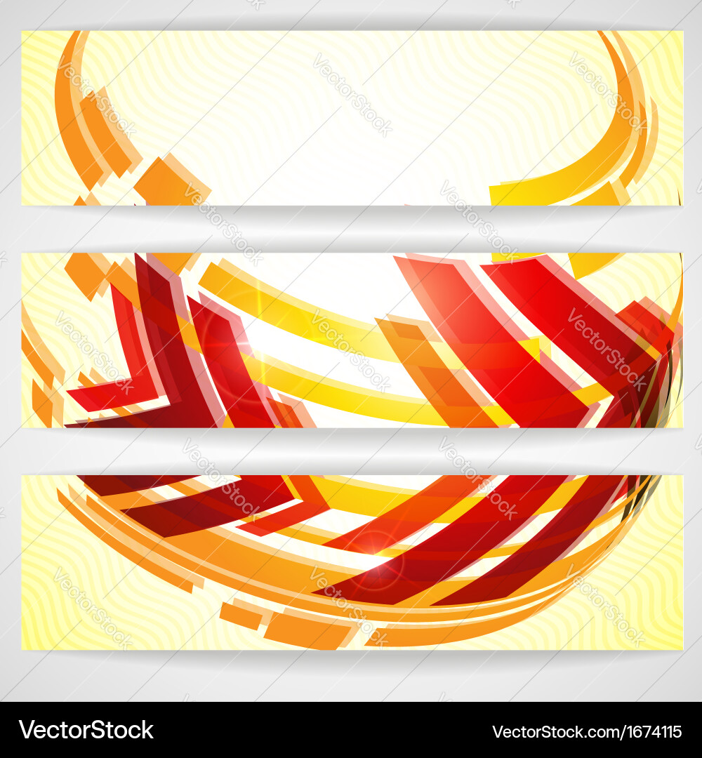 Arrow red background with place for your text vector image