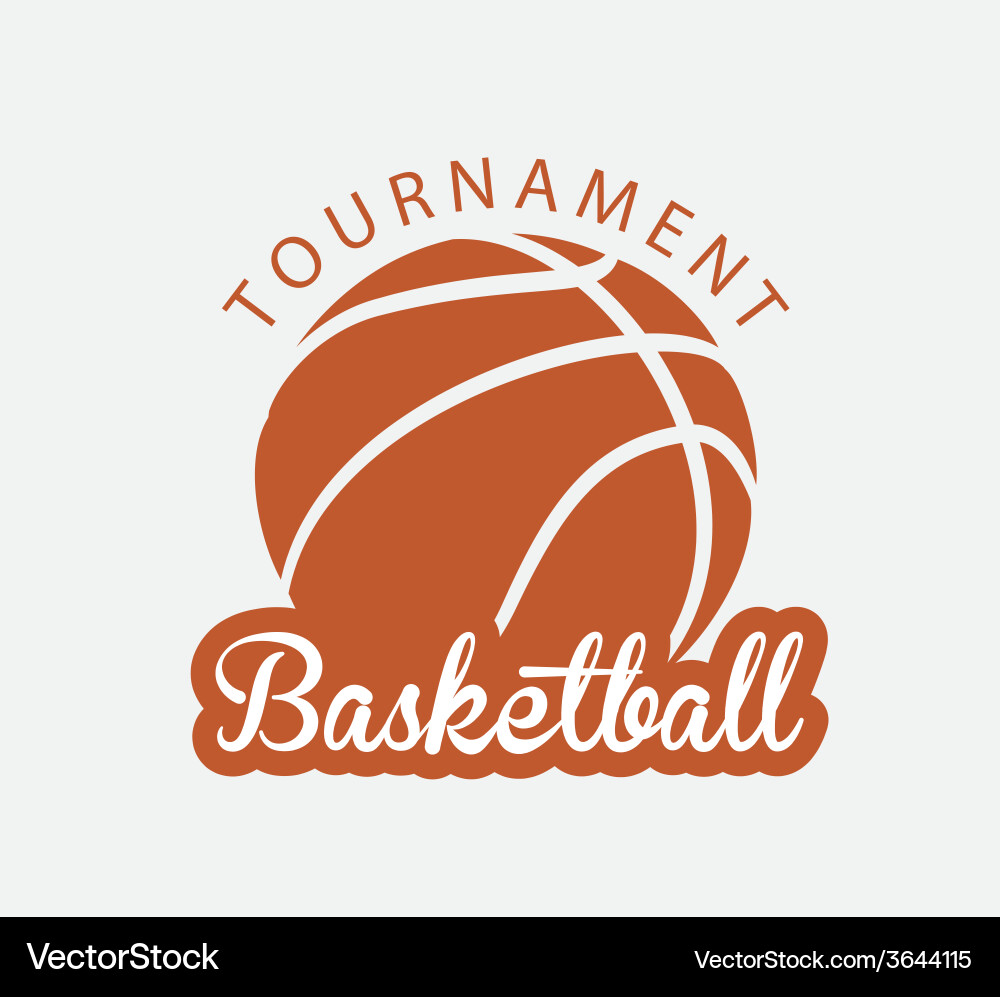 Basketball Sports Poster Vector Image