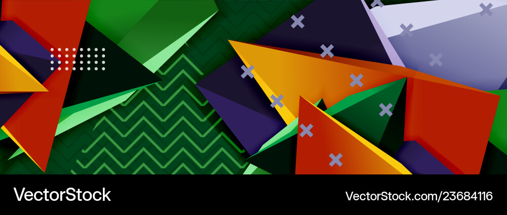 3d triangular minimal abstract background 3d triangular minimal abstract background vector image