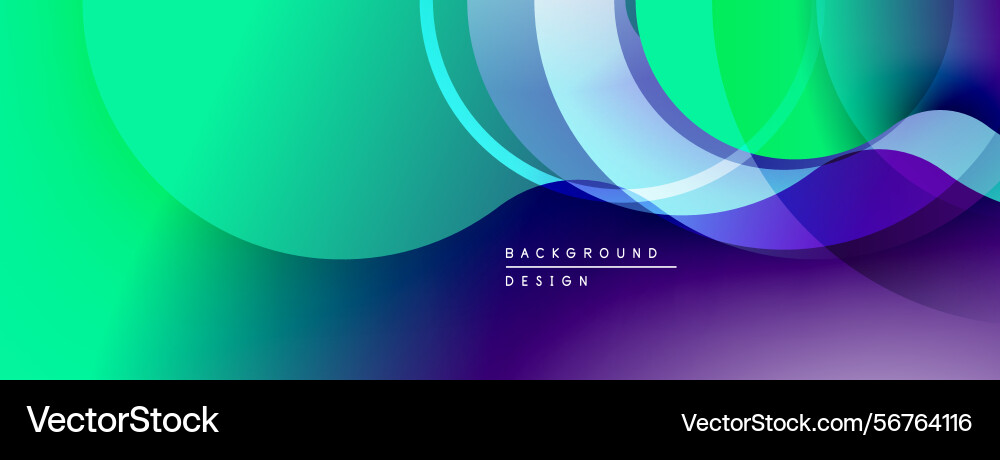 Abstract gradients flowing shapes create dynamic Abstract gradients flowing shapes create dynamic Vector Image