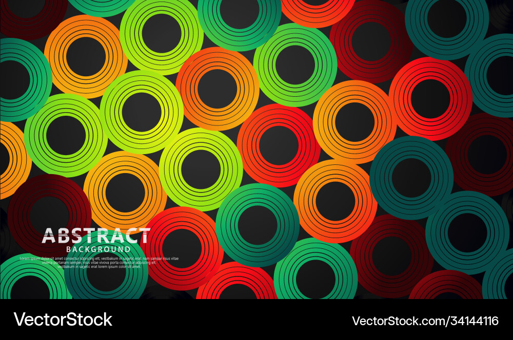 Abstract wave lines and round shapes background Abstract wave lines and round shapes background vector image