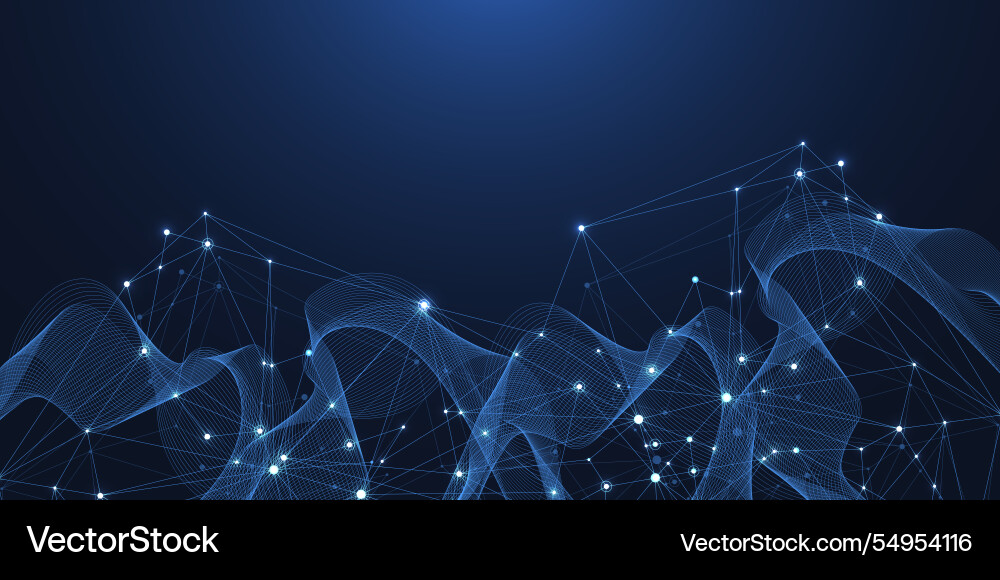 Global network connection concept big data Global network connection concept big data Vector Image