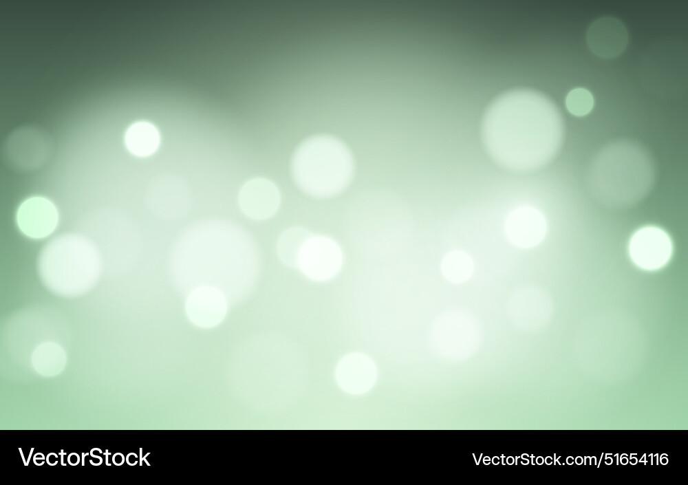 Nature green bokeh soft light abstract backgrounds Vector Image