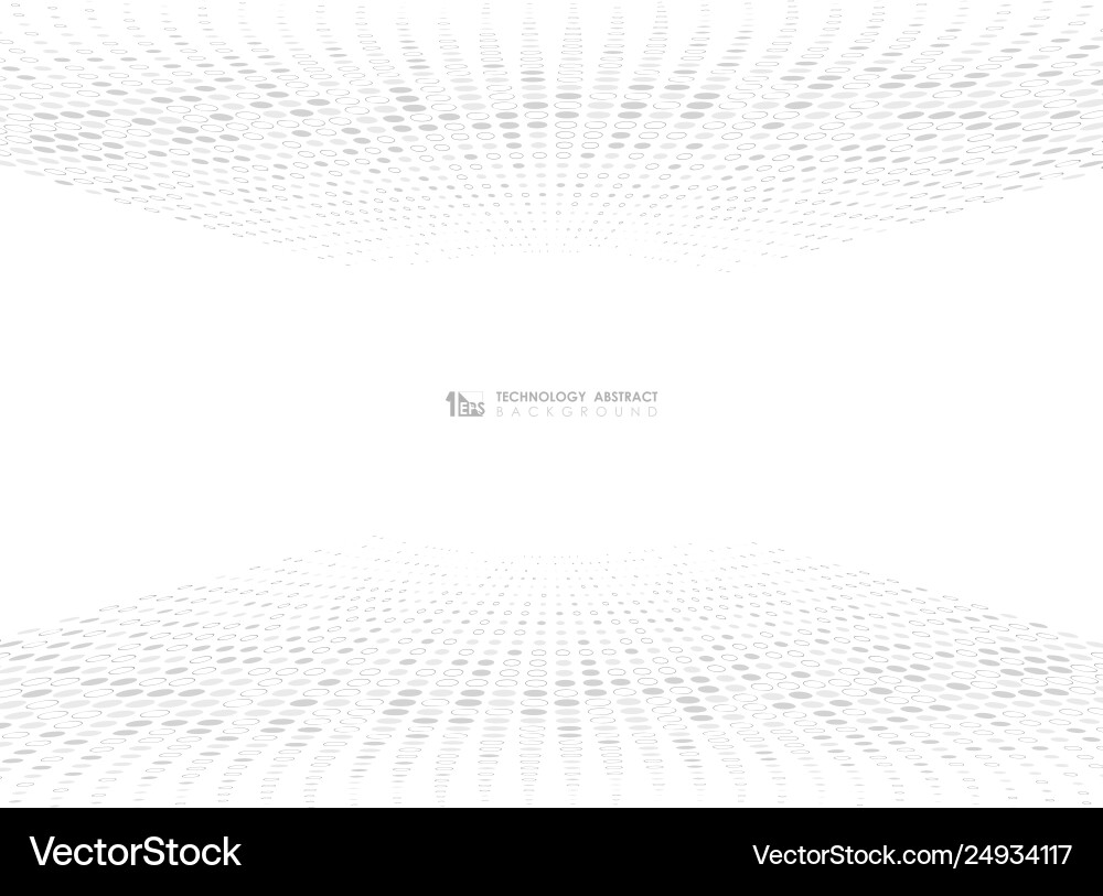 Abstract gray dot circle pattern design Abstract gray dot circle pattern design vector image