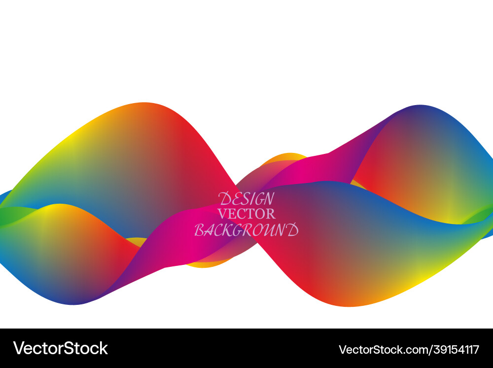 Abstract wavy background with modern gradient Abstract wavy background with modern gradient vector image