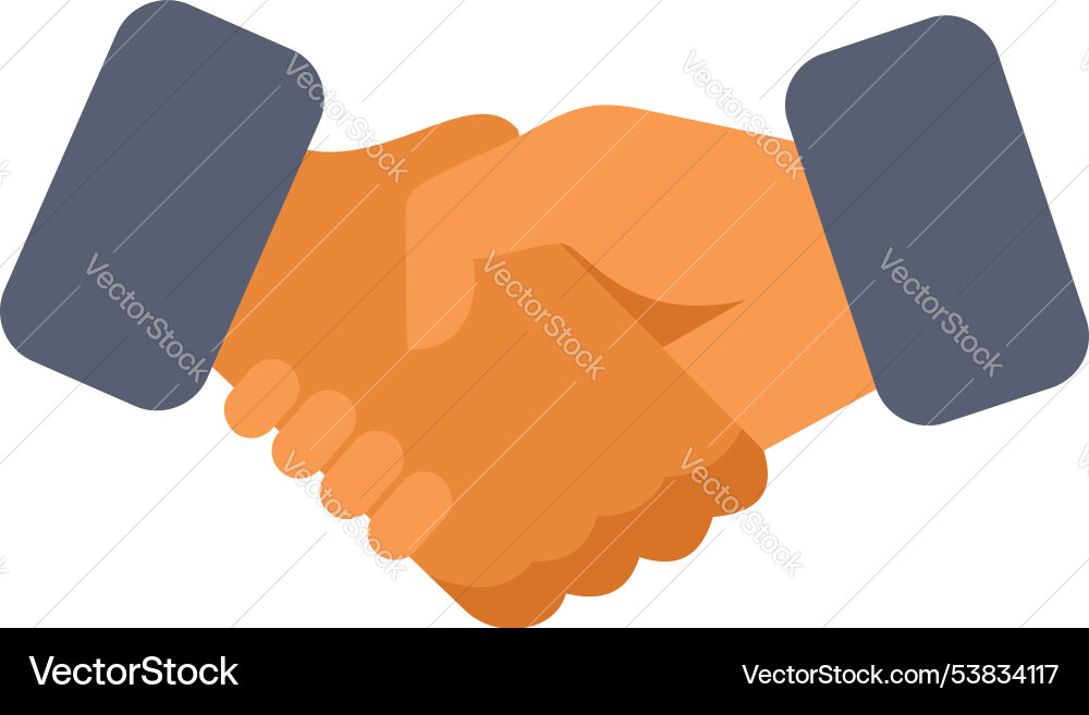 Businesspeople Shaking Hands Deal Royalty Free Vector Image
