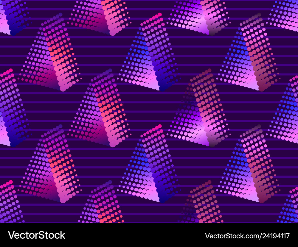 Gradient Dot Pop Art Vector Image