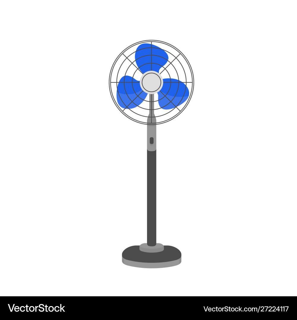 Pedestal fan floor ventilator