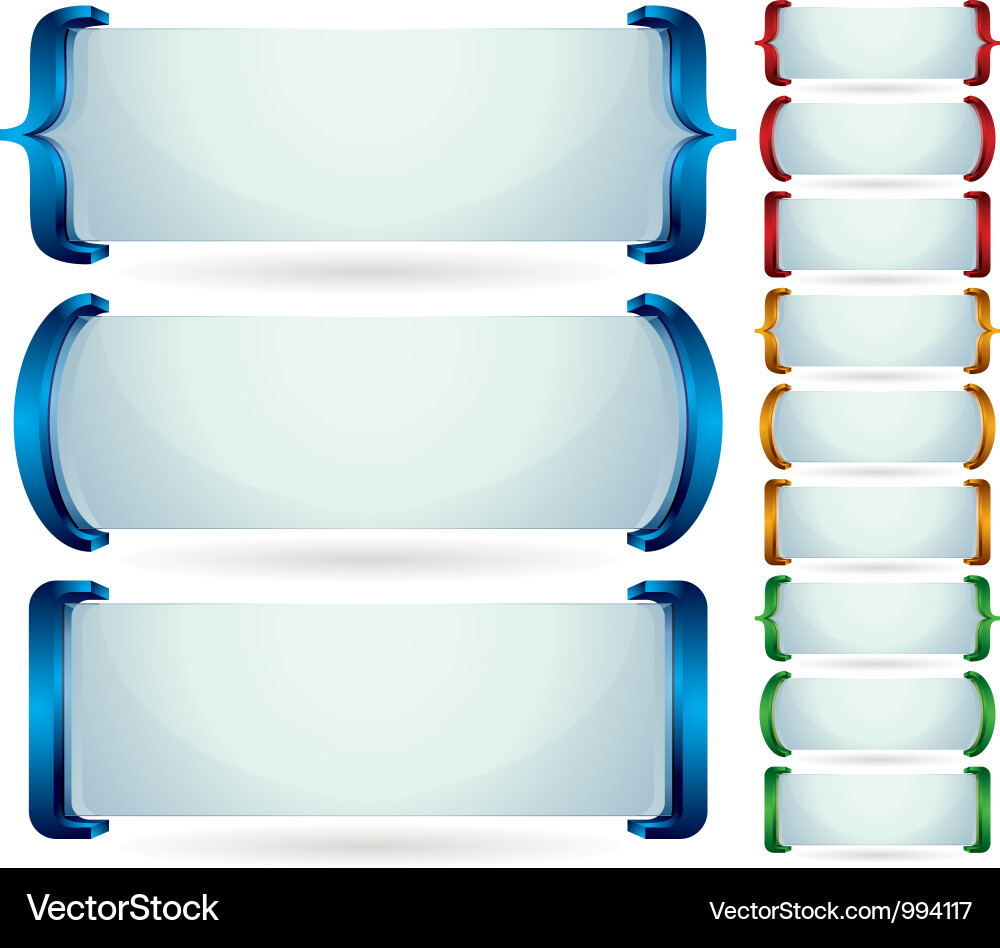 Spelling Brackets Collection Vector Image