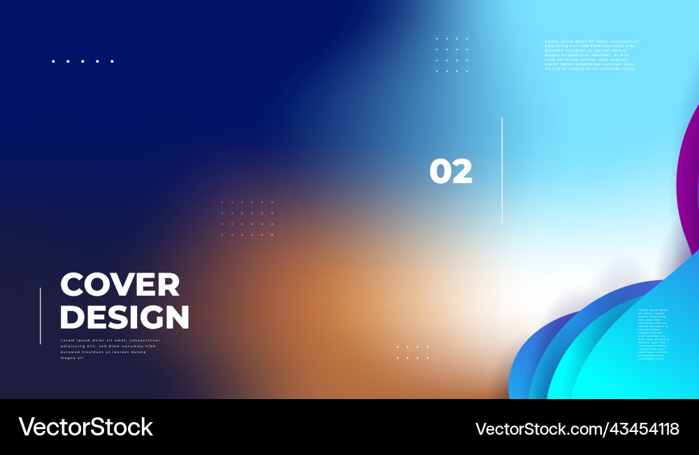 Abstract blurred colorful gradient background Abstract blurred colorful gradient background vector image