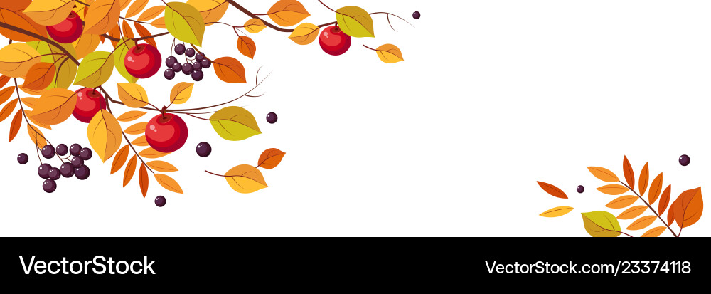 Autumn abstract background with space for text Autumn abstract background with space for text vector image