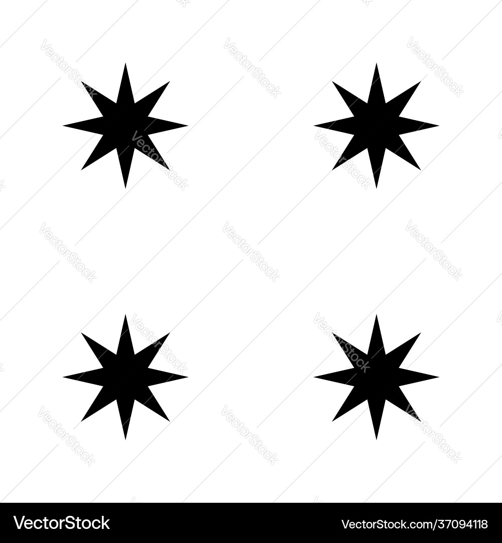 Repeatable seamless star shape pattern Repeatable seamless star shape pattern Vector Image