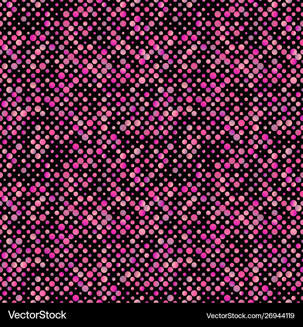 Abstract geometrical gradient chaotic dot pattern Vector Image