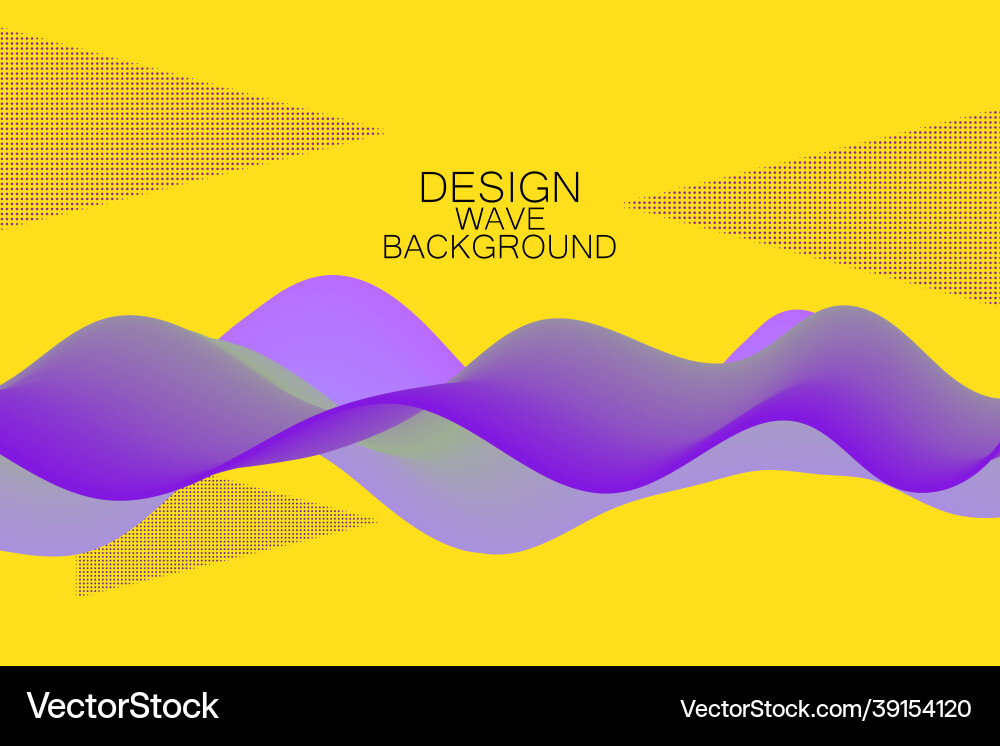 Abstract wavy background with modern gradient Abstract wavy background with modern gradient vector image