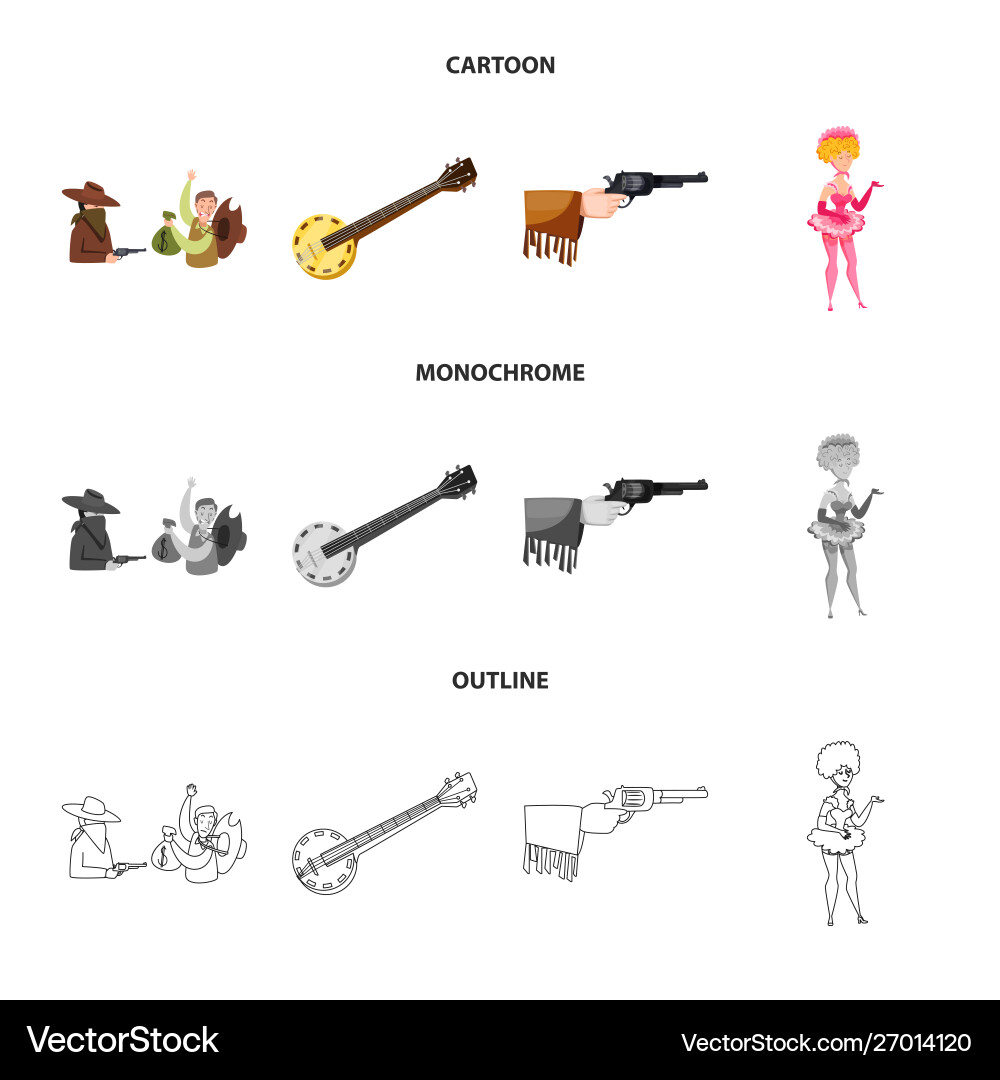 Isolated object texas and history symbol set Vector Image