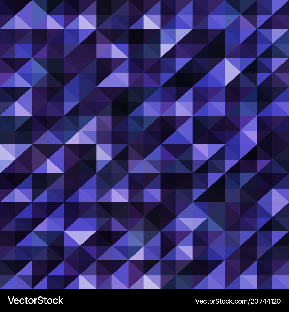 Purple Triangle Seamless Pattern Vector Image