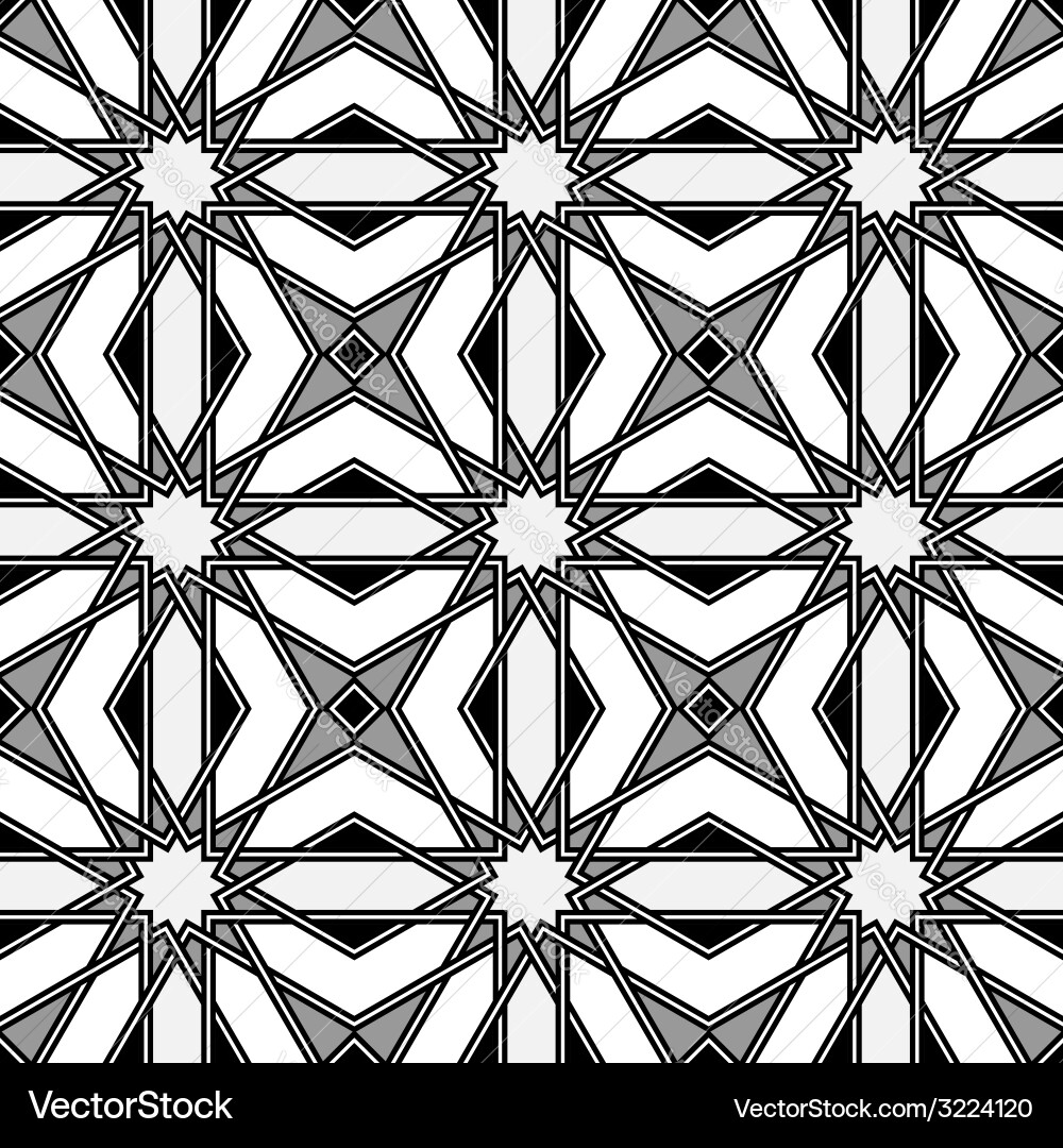 Tangled eastern pattern Vector Image