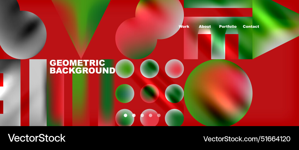 Various colorful geometric shapes abstract web Various colorful geometric shapes abstract web vector image