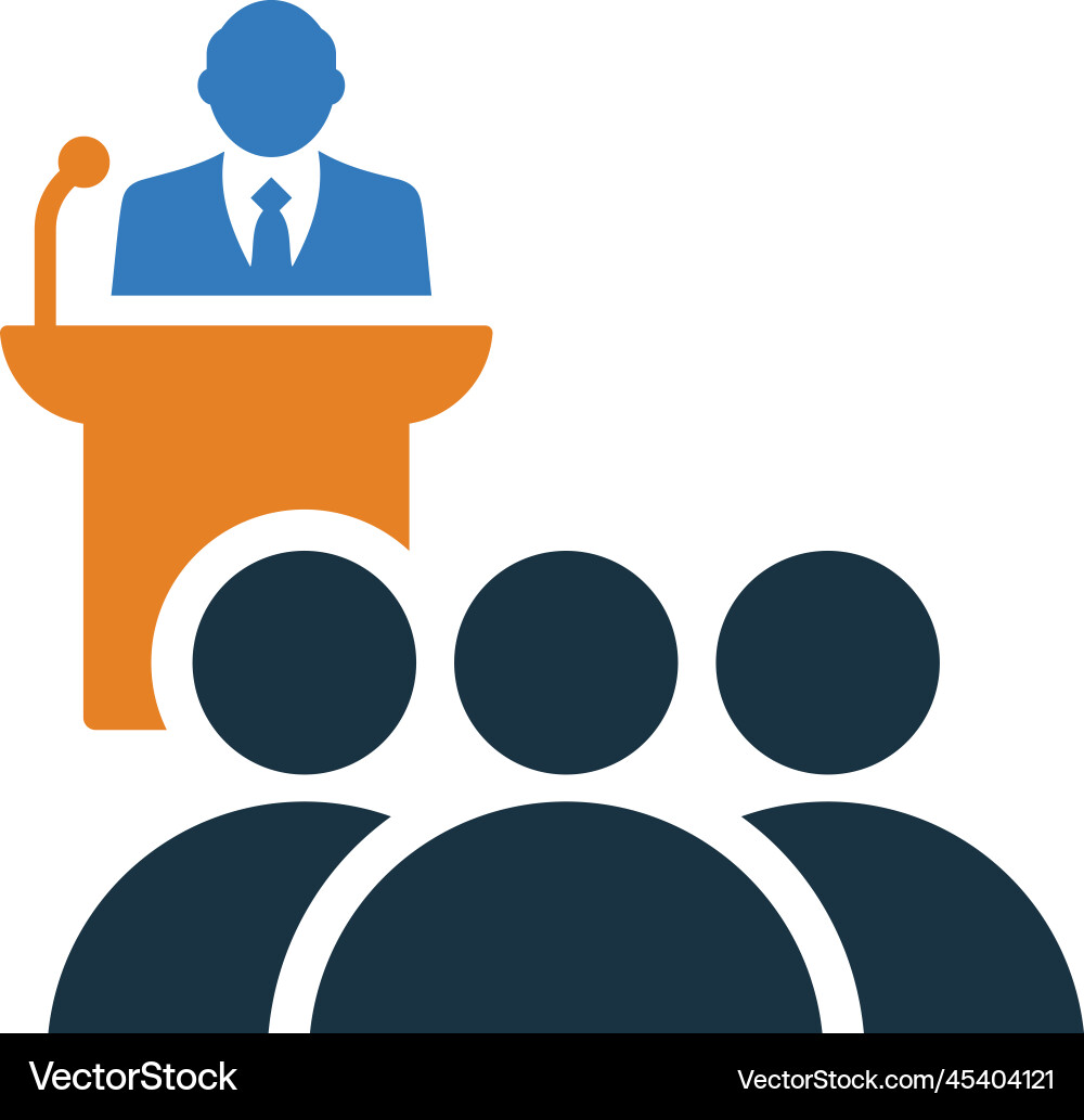 Lecture icon Vector Image