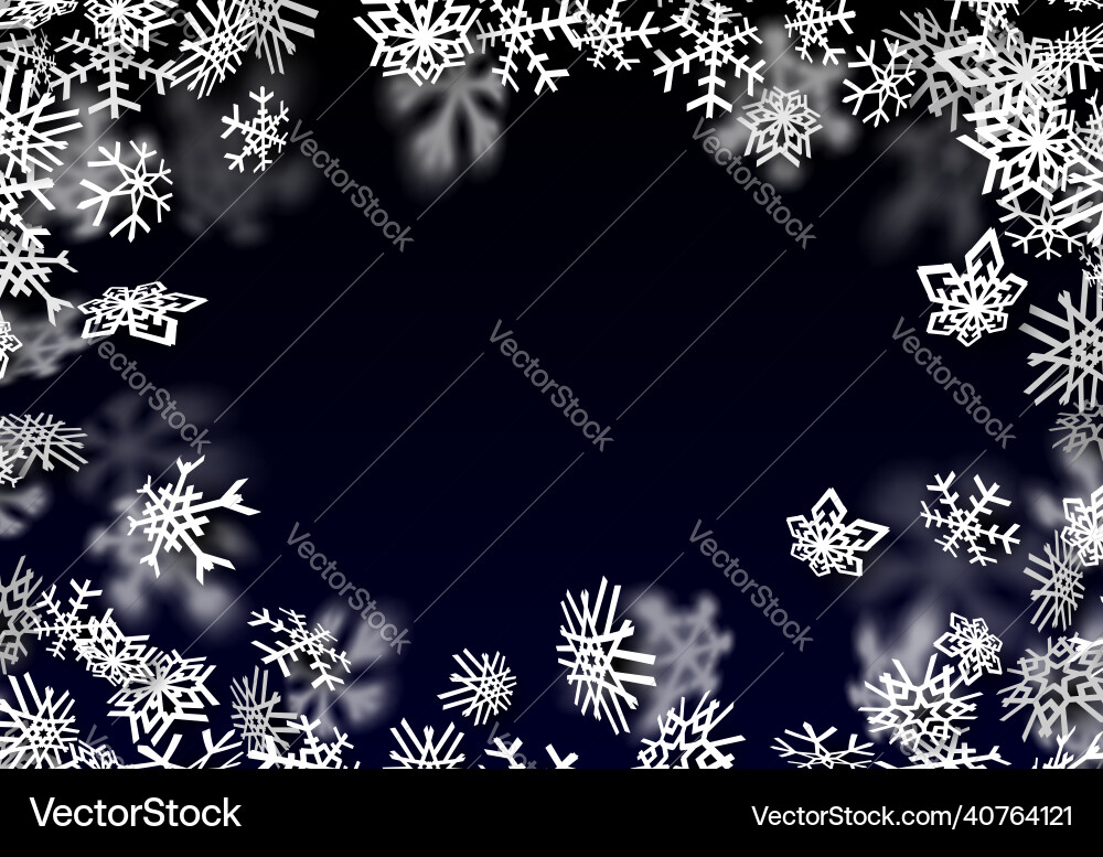 Schneefall Hintergrund fallen transparent Schnee Schneefall Hintergrund fallen transparent Schnee vektorbild