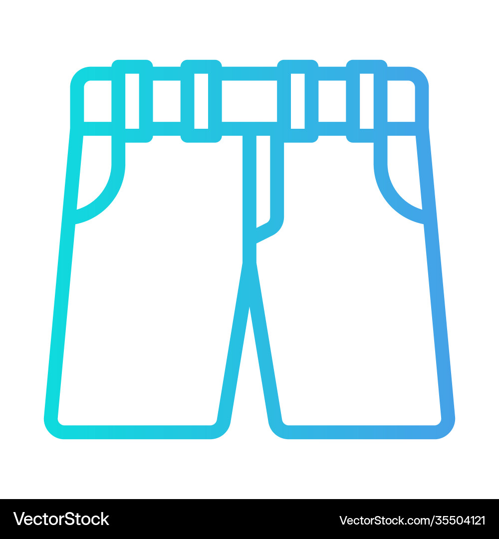 Short icon in gradient style for any projects Short icon in gradient style for any projects vector image
