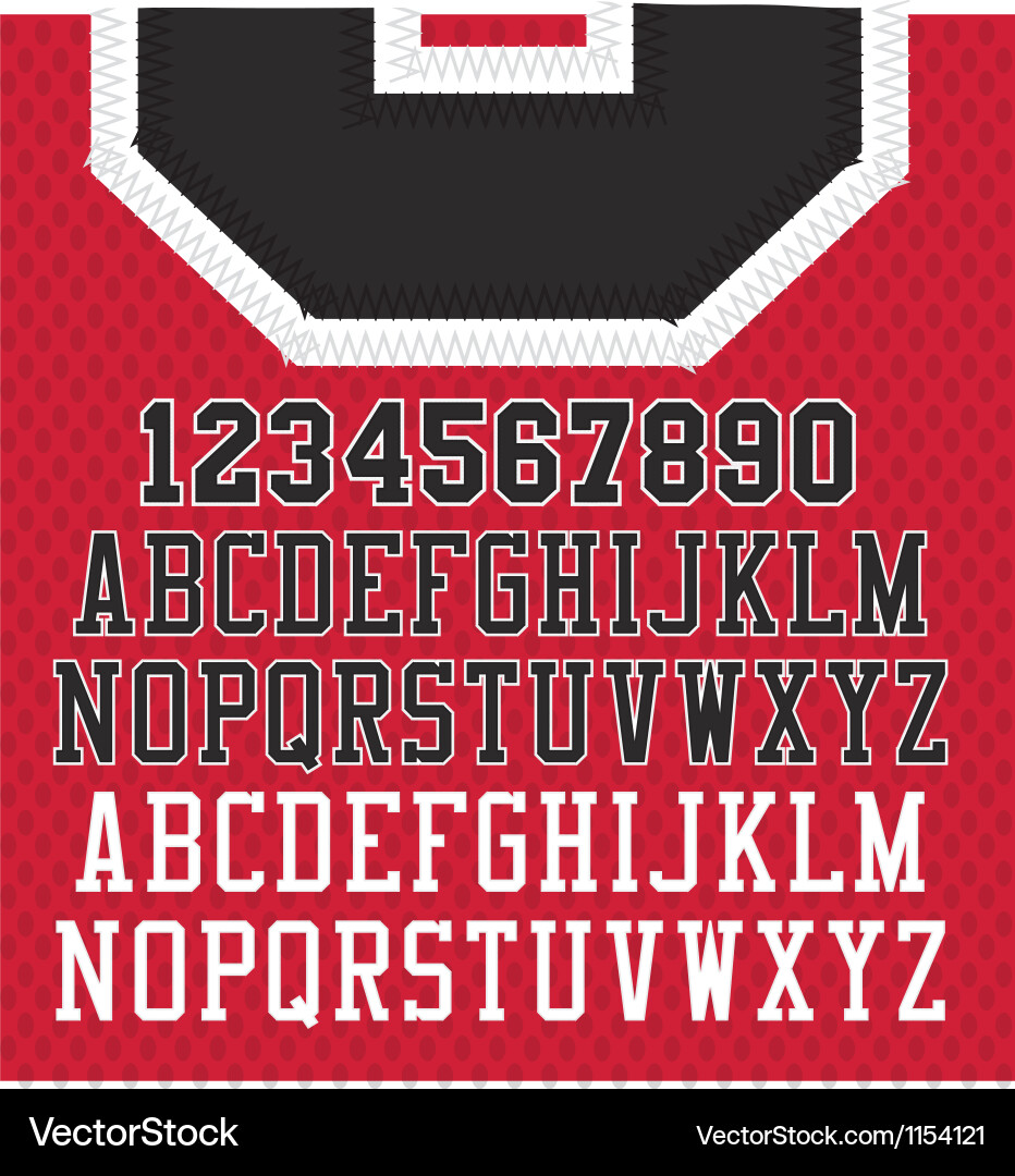 Red and White Jersey Vector Images (over 11,000)