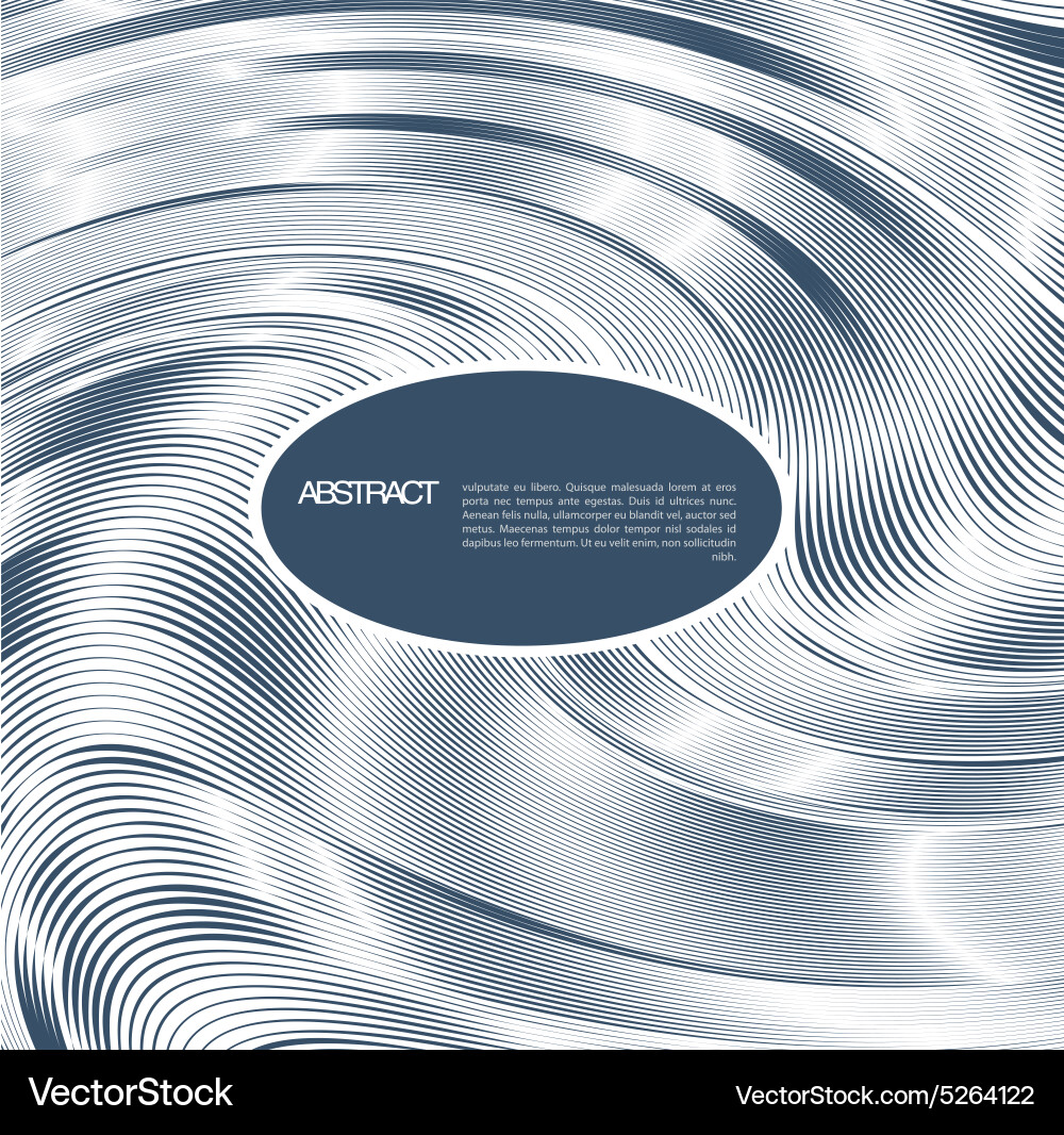 Abstract line background design template Vector Image