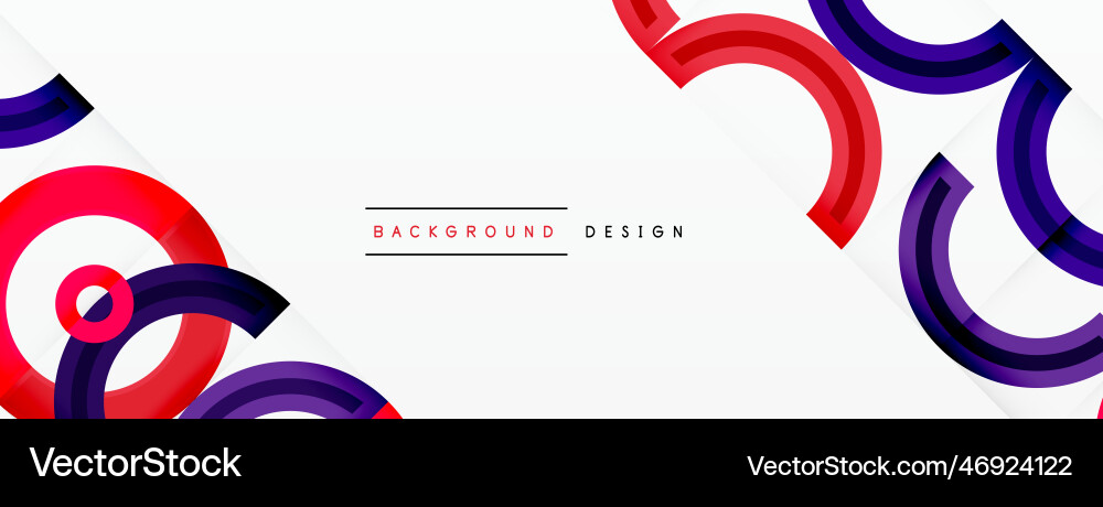 Circles are arranged in a grid pattern abstract Circles are arranged in a grid pattern abstract Vector Image