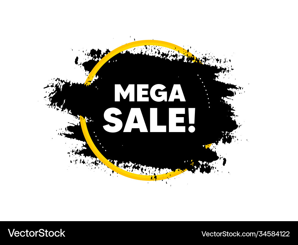 Mega Verkauf Sonderangebot Preisschild Mega Verkauf Sonderangebot Preisschild Vektorbild