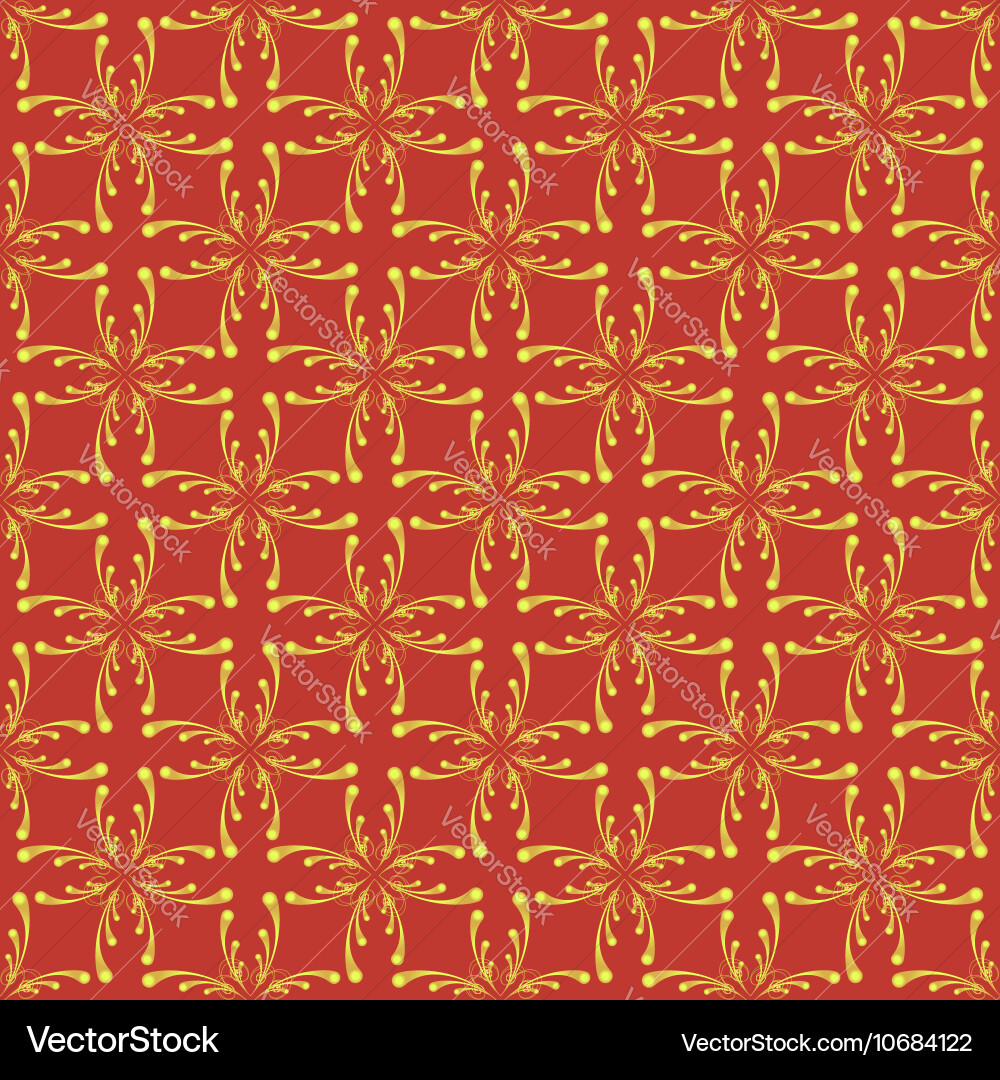 Seamless pattern in abstract style vector image