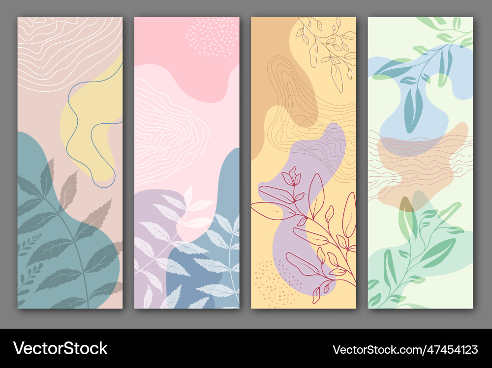 A collection of backgrounds with an abstract A collection of backgrounds with an abstract Vector Image