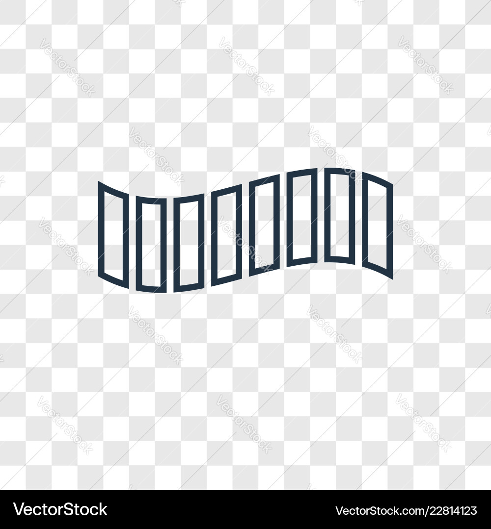 Loading concept linear icon isolated vector image