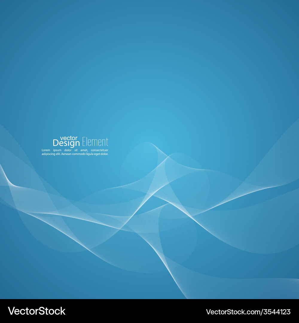 Techno abstract background with soft lines Vector Image