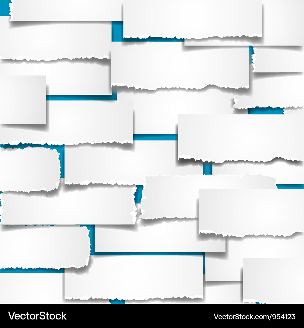 Torn Paper Background Vector Image