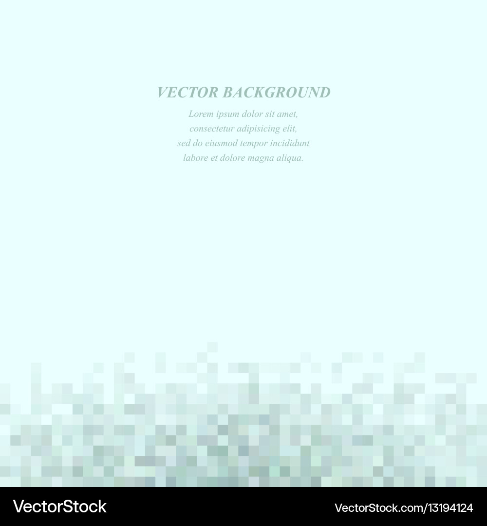 Abstract tiled square mosaic background design Vector Image