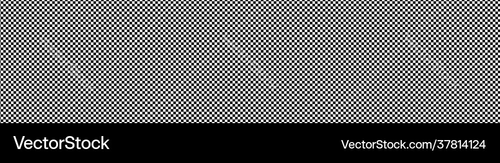 Wide format checkered pattern background Vector Image